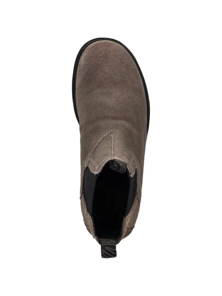 Botine Jeep din piele de căprioară maro