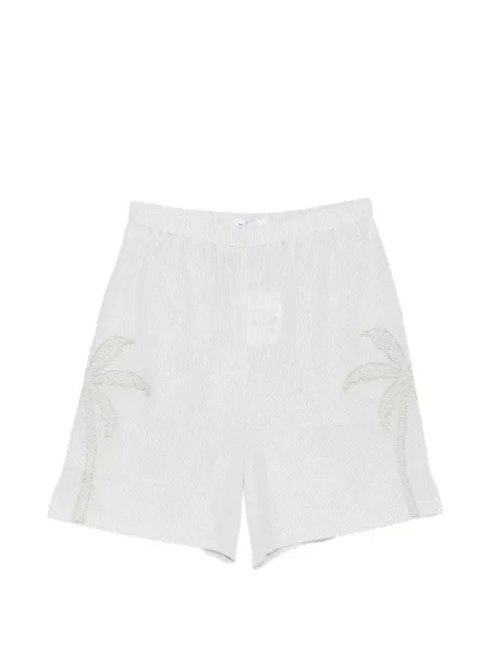 Pantaloni scurți Maison Labiche alb