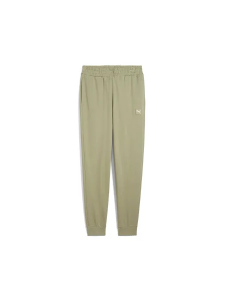 Spodnie do biegania Puma ESS Elevated zielone
