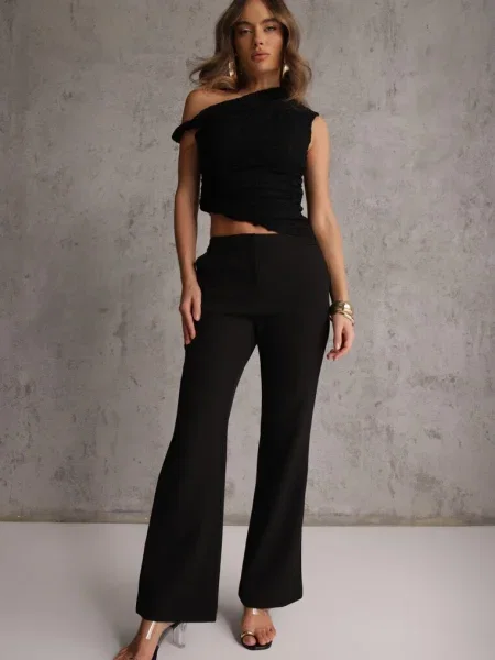 Pantaloni Tesilana negri