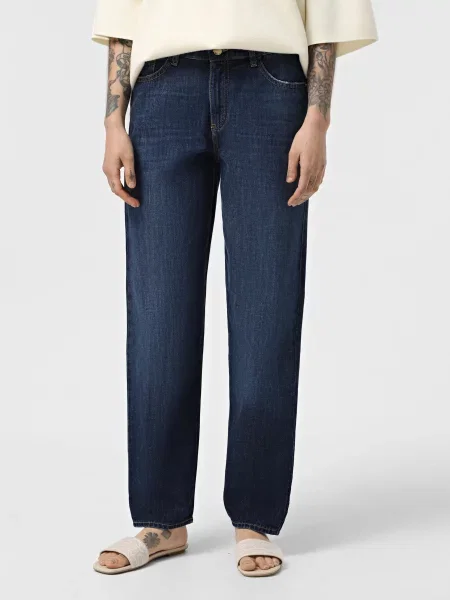 Бойфренди Emporio Armani синій