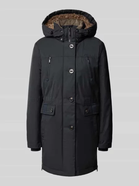 Parka o kroju regular fit z mieszanki bawełny Gil Bret granatowa