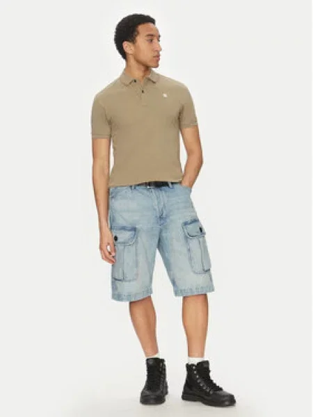 G-Star Raw Polokošile Dunda khaki