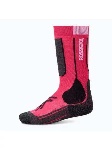 Șosete de schi pentru copii Rossignol Essential electric fuchsia
