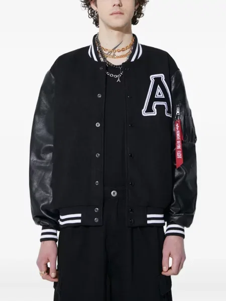 Geacă bomber Alpha Industries negru