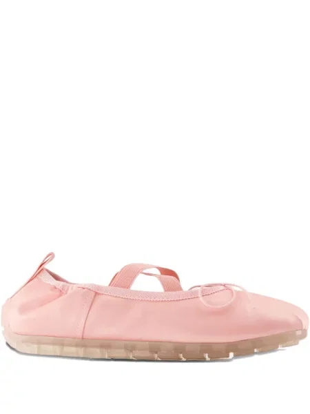 Balerini Simone Rocha din satin roz