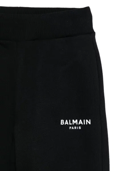 Spodnie dziecięce Balmain czarne