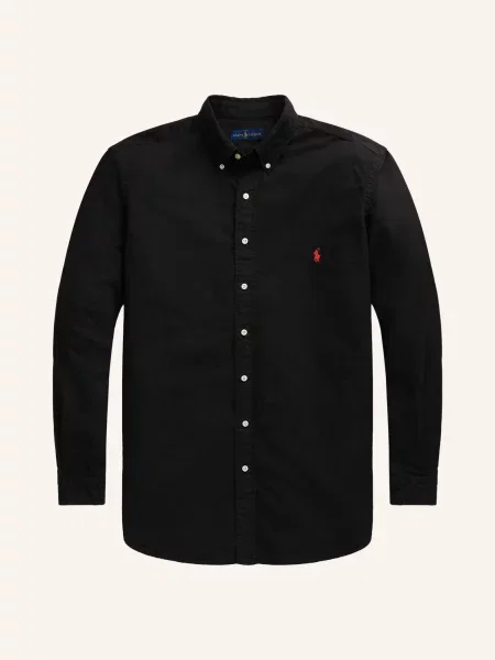 Polo Ralph Lauren Big & Tall Košile Classic Fit / tmavě červená černá