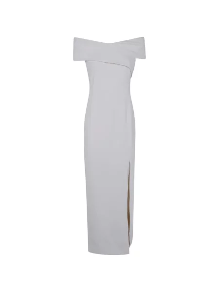 Rochie midi Lauren Ralph Lauren alb