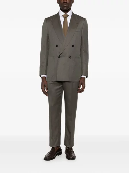 Gulerat cămașă Zegna alb