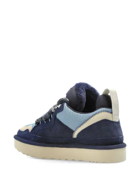 Sneakerși Ugg din piele de căprioară albastru