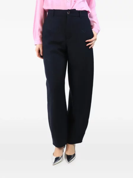 Pantaloni Soeur de lână albastru