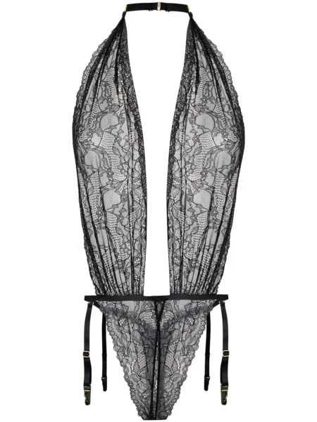 Chiloți tanga Maison Close negru