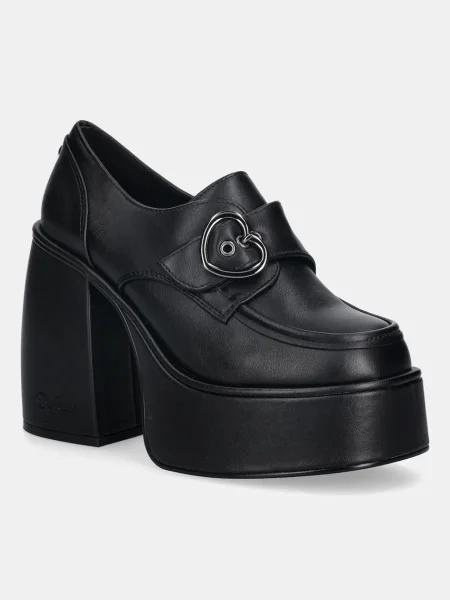 Buffalo pumps Heart Monk cu drept negru