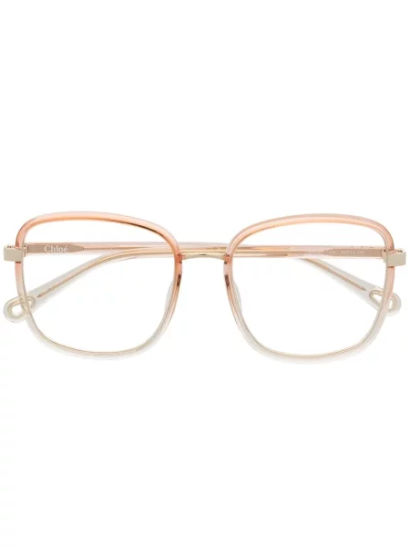 Ochelari de soare Chloé Eyewear transparente portocaliu