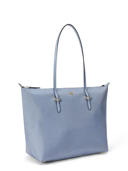 Geantă shopper Lauren Ralph Lauren albastru