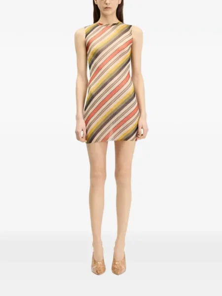 Scurt rochie Jean Paul Gaultier cu dungi retro