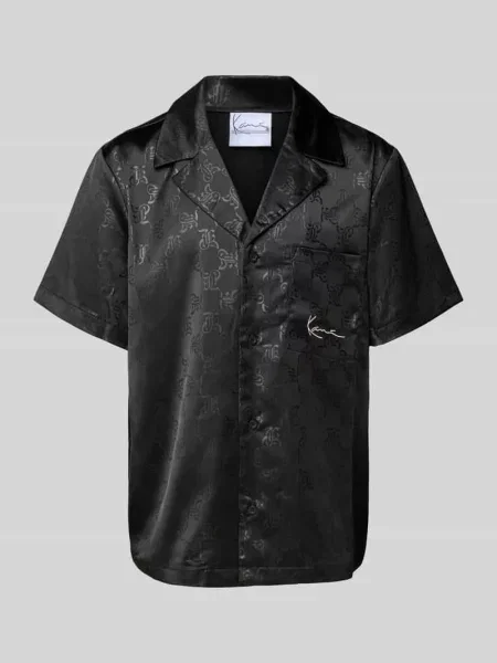 Koszula Karl Kani Signature Aop Resort Shirt Black L czarna