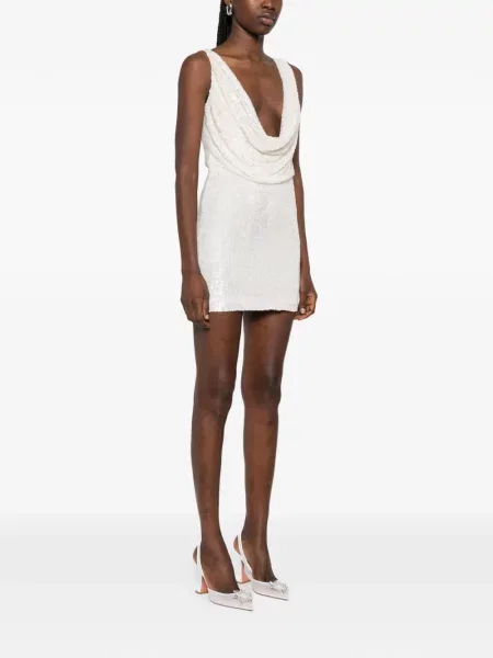 Mała mały sukienka mini The New Arrivals Ilkyaz Ozel garniturowa biała