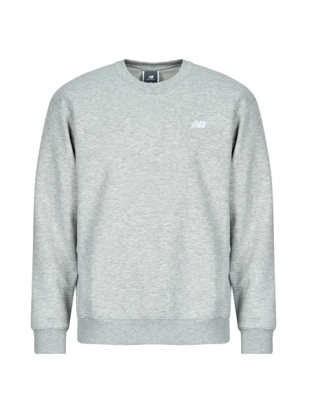 Hanorac crewneck New Balance din fleece gri