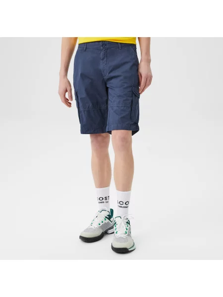 Lacoste Bermudy Lacoste granatowe