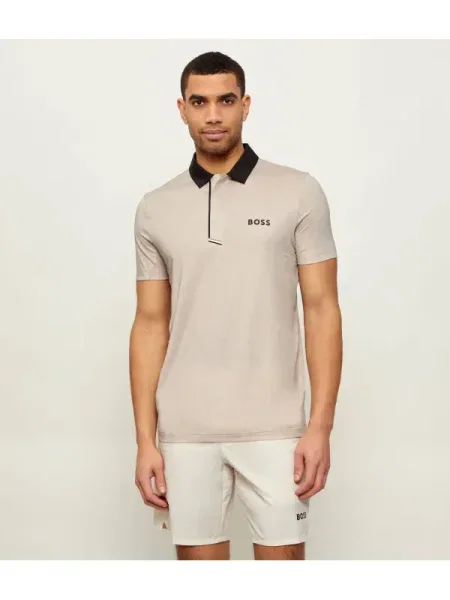 BOSS GREEN Polo PL_Paddytech GOC bej