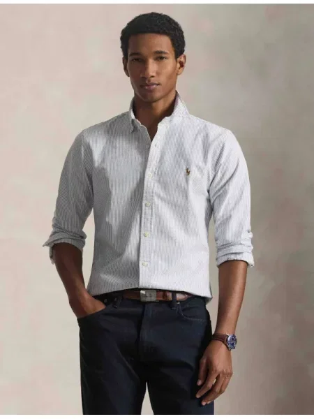 POLO RALPH LAUREN Cămașă oxford albastru