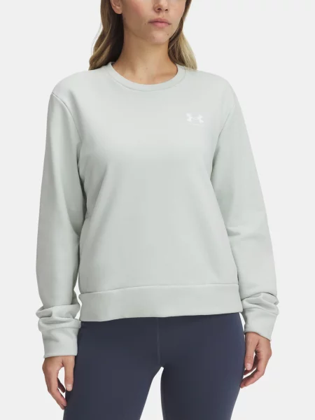 Froté mikina Under Armour zelená