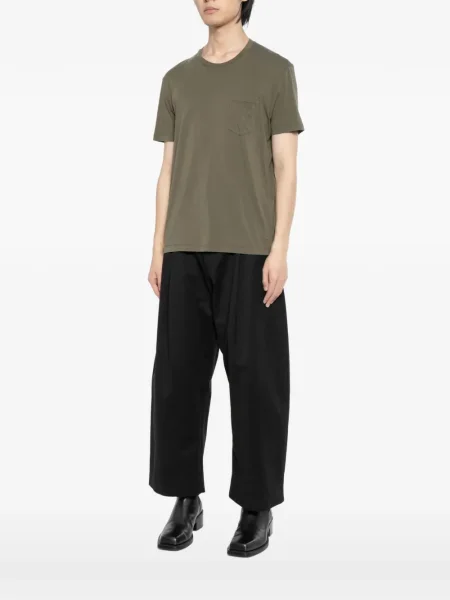 Tricou Tom Ford cu decolteu rotund verde
