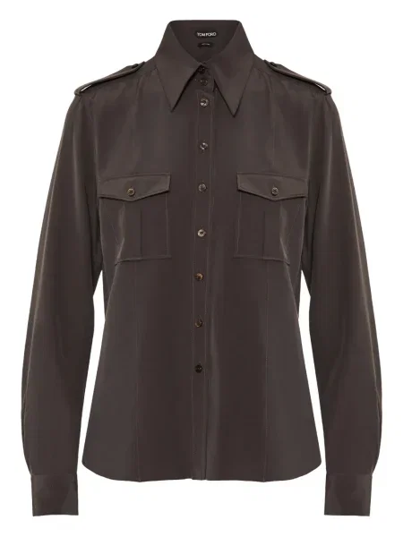 Cămașă Tom Ford maro