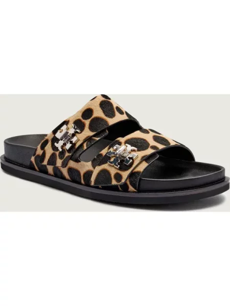 TORY BURCH De piele șlapi T LOCK SPORT negru