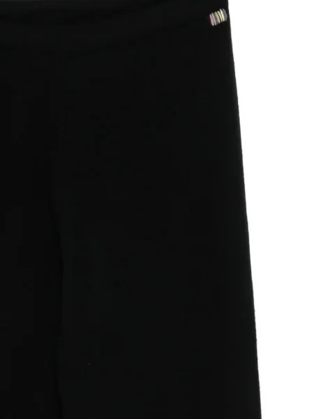 Pantaloni Extreme Cashmere din cașmir negru