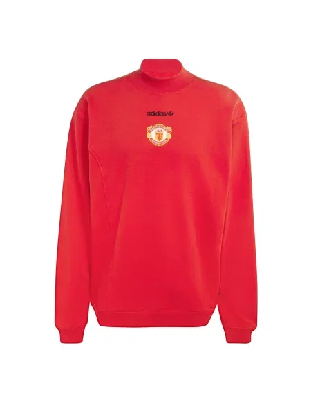 ADIDAS PERFORMANCE Sportovní mikina Manchester United' červená
