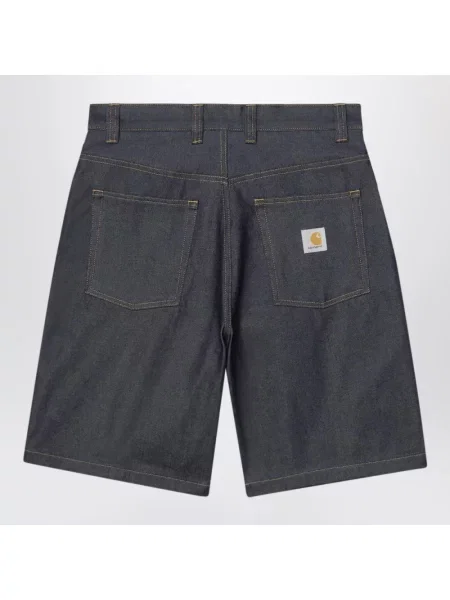 Krótkie szorty Carhartt Wip niebieskie
