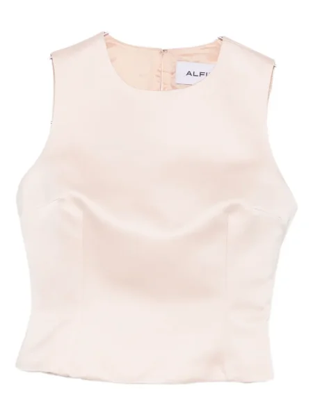 Satynowa podkoszulka Alfie różowa