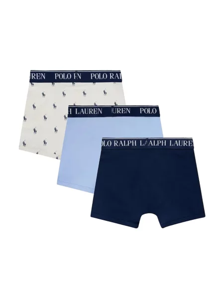 Polo Ralph Lauren priliehavé boxerky detské s elastanom modrá