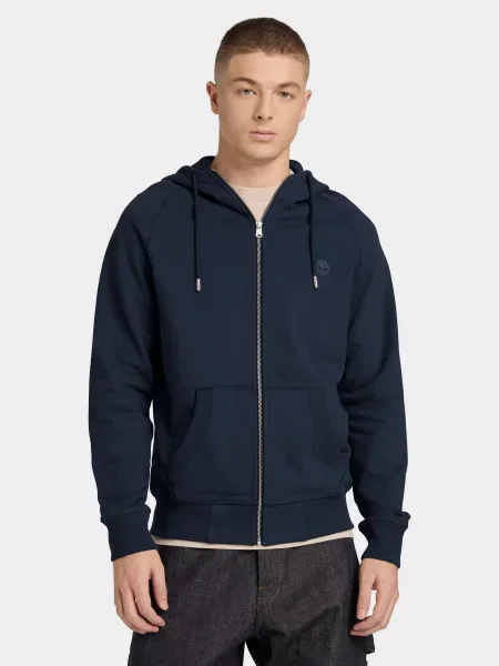 Кофта Timberland темно-синій бавовна/поліестер синій