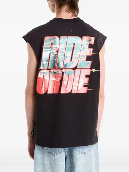 Tricou Puma fără mâneci negru