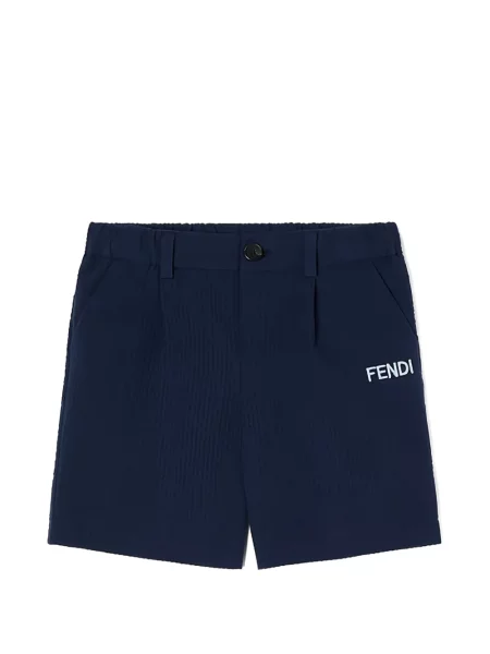 Szorty dziecięce Fendi niebieskie