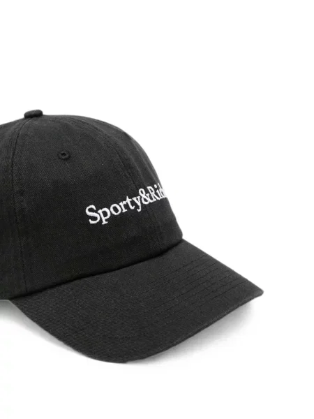 Κασκέτο Sporty & Rich με κέντημα μαύρο