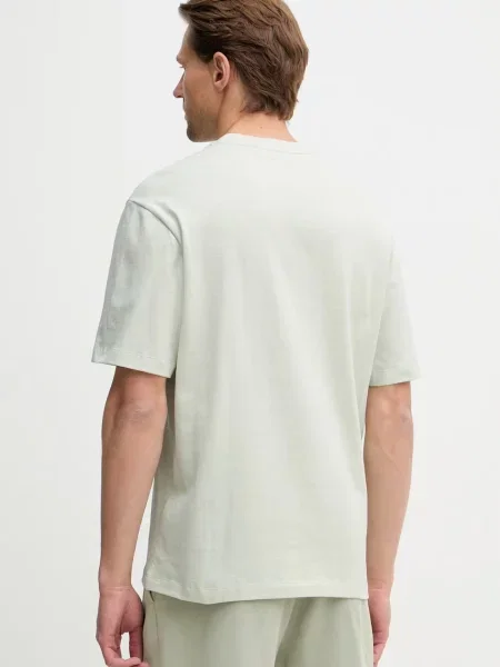 HUGO T-shirt Darro zielona