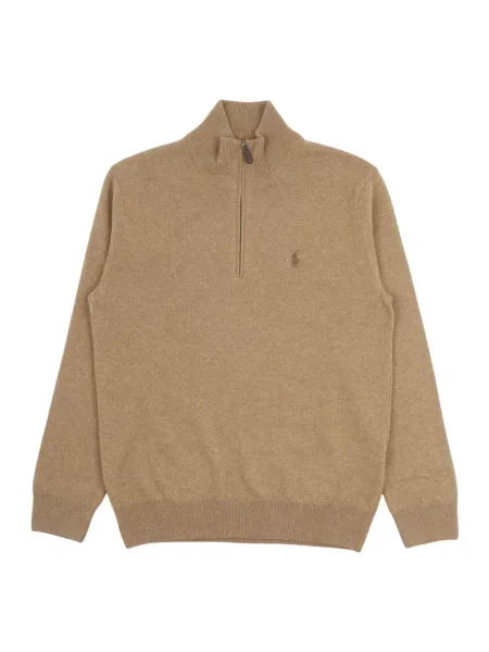 Sweter Polo Ralph Lauren brązowy