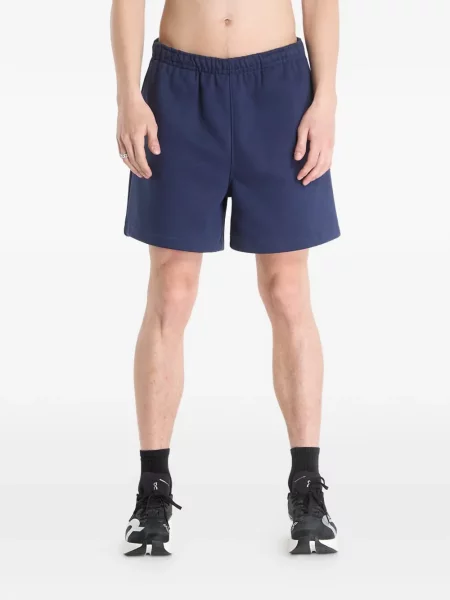 Pantaloni scurți The North Face din fleece albastru