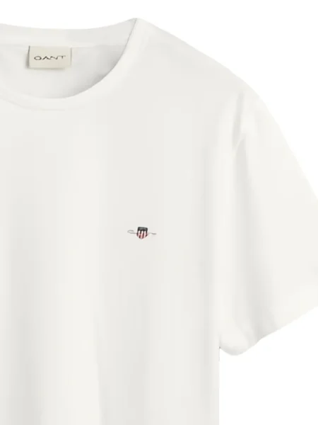 Tricou Gant alb