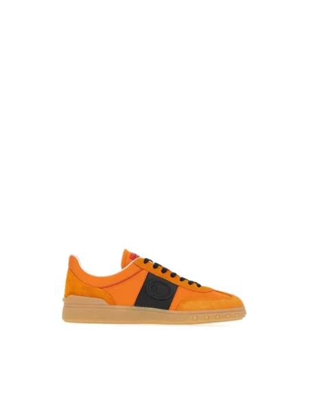 Sneakersy Valentino Garavani skórzane pomarańczowe