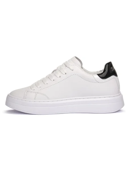 Pantofi Sun68 din piele alb