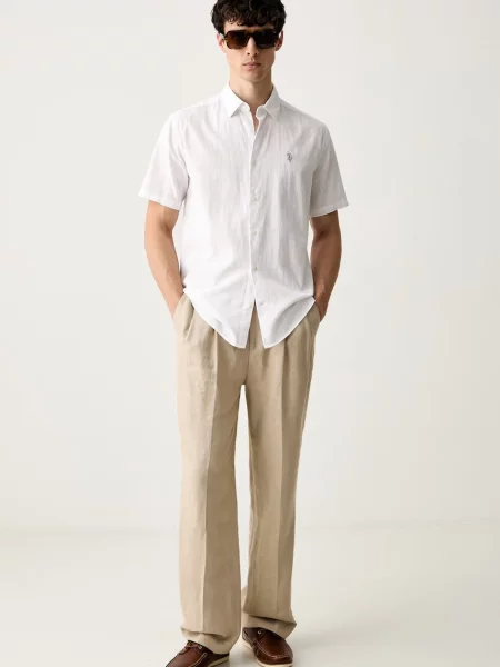 Льняная рубашка U.s. Polo Assn.