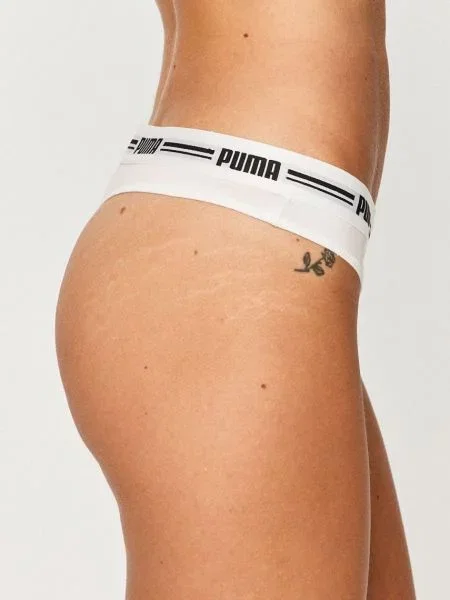 Bielizna treningowa majtki Puma String białe