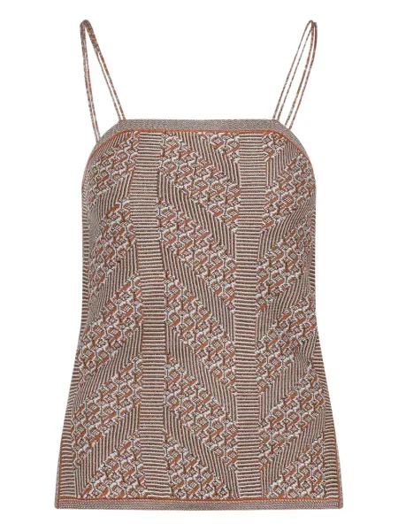 Top Valentino Garavani z nadrukiem w abstrakcyjne wzory