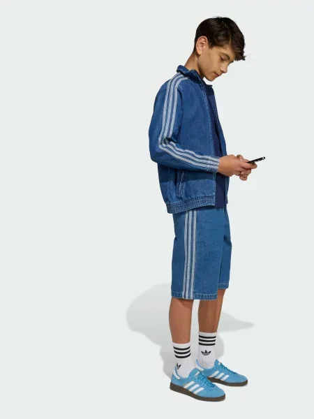 Дитяча Джинсова куртка adidas Adicolor мультиколор